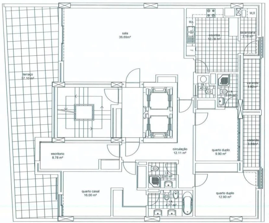 Apartamento T3 para Venda em São Martinho Foto 29