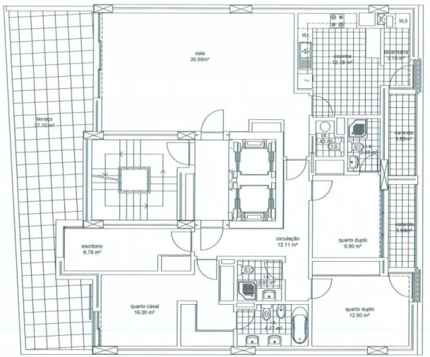 Apartamento T3 para Venda em São Martinho Foto 29