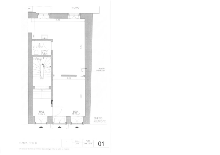 Apartamento T2 para Venda em São Vicente Planta 4