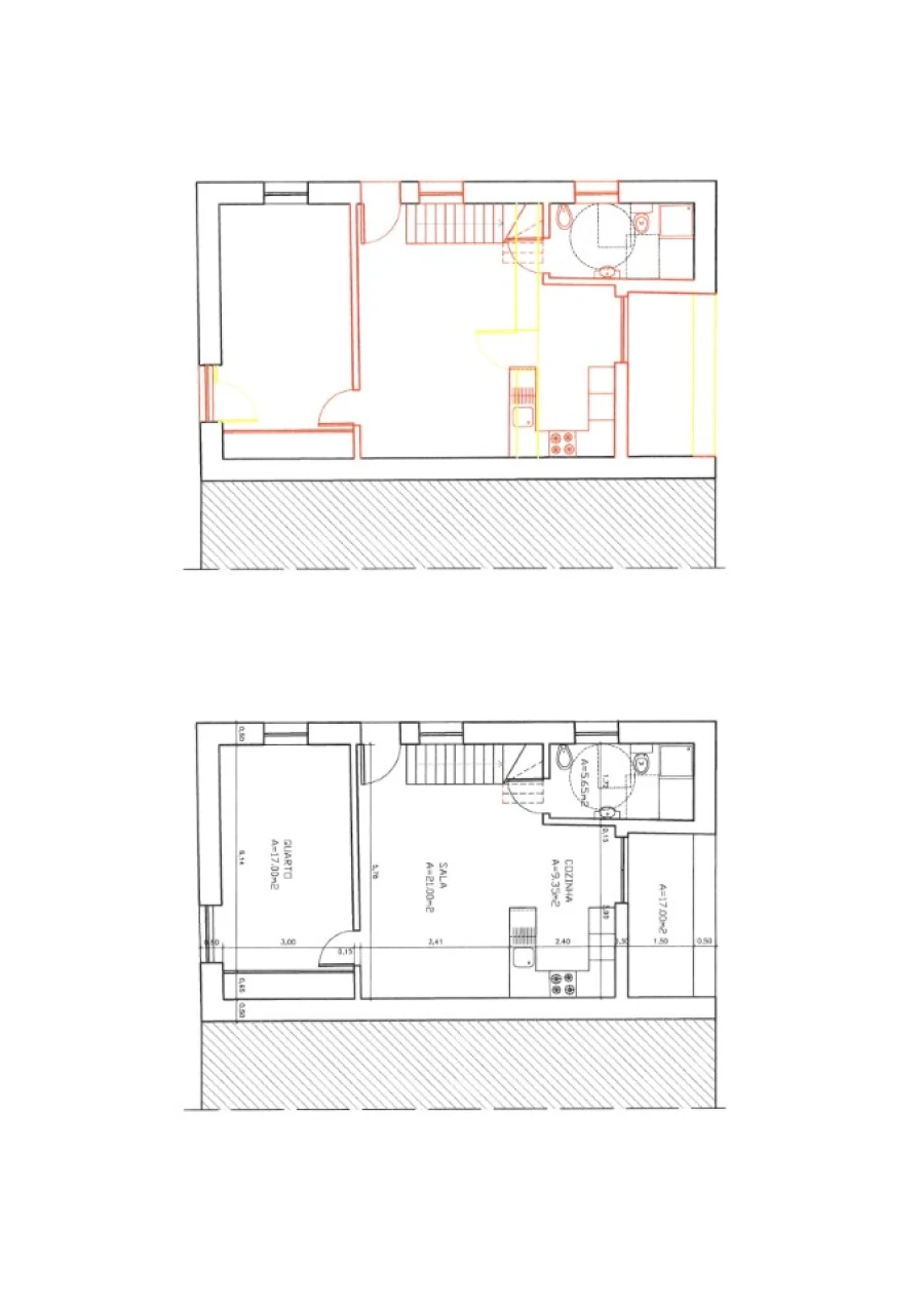 Moradia T3 para Venda em A dos Cunhados e Maceira Planta 1