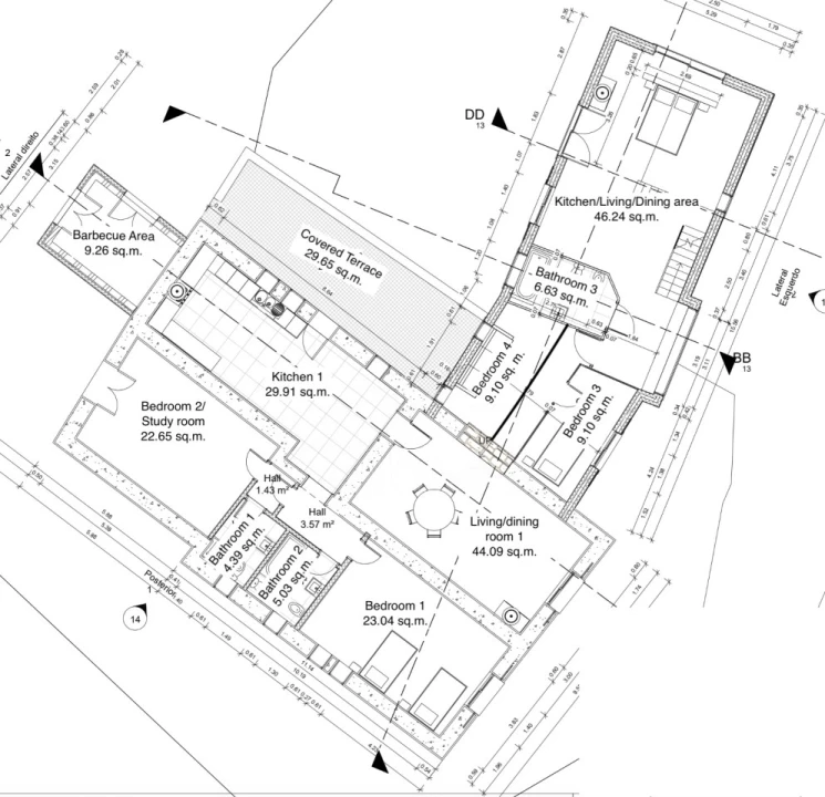 Moradia T5 para Venda em Santa Catarina da Fonte do Bispo Foto 48