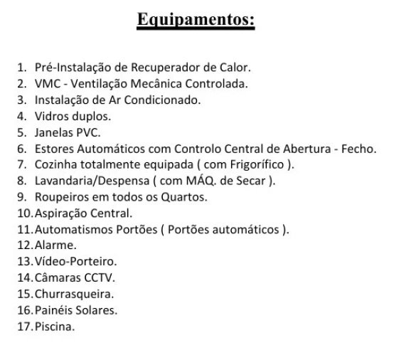 Moradia T4 para Venda em Fernao Ferro Planta 9