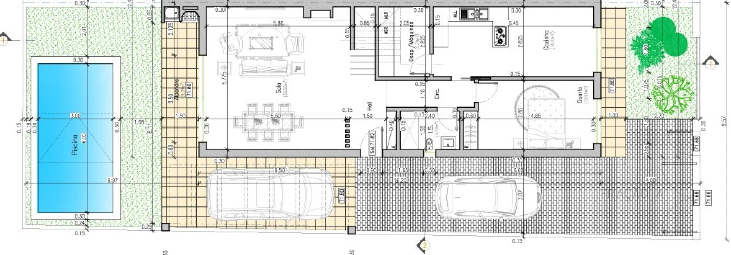Moradia T4 para Venda em Fernao Ferro Planta 1