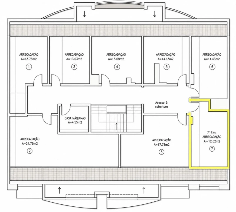 Apartamento T2 para Venda em Laranjeiro e Feijó Planta 2