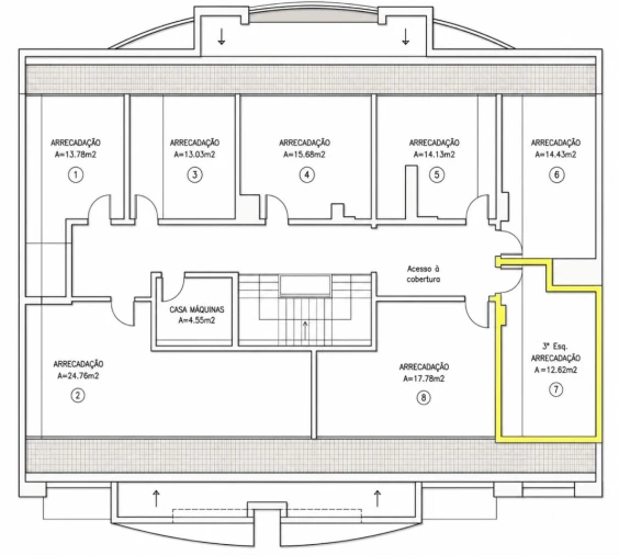 Apartamento T2 para Venda em Laranjeiro e Feijó Planta 2