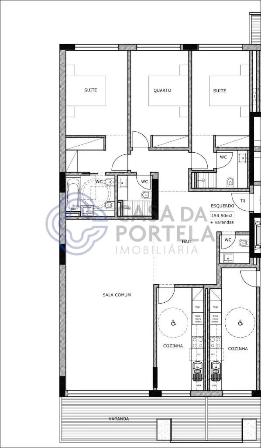 Apartamento T3 para Venda em Lordelo do Ouro e Massarelos Foto 10