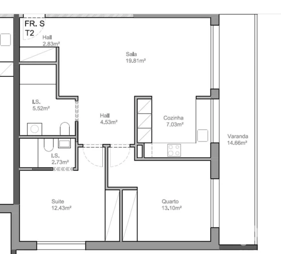 Apartamento T2 para Venda em Leiria, Pousos, Barreira e Cortes Foto 6