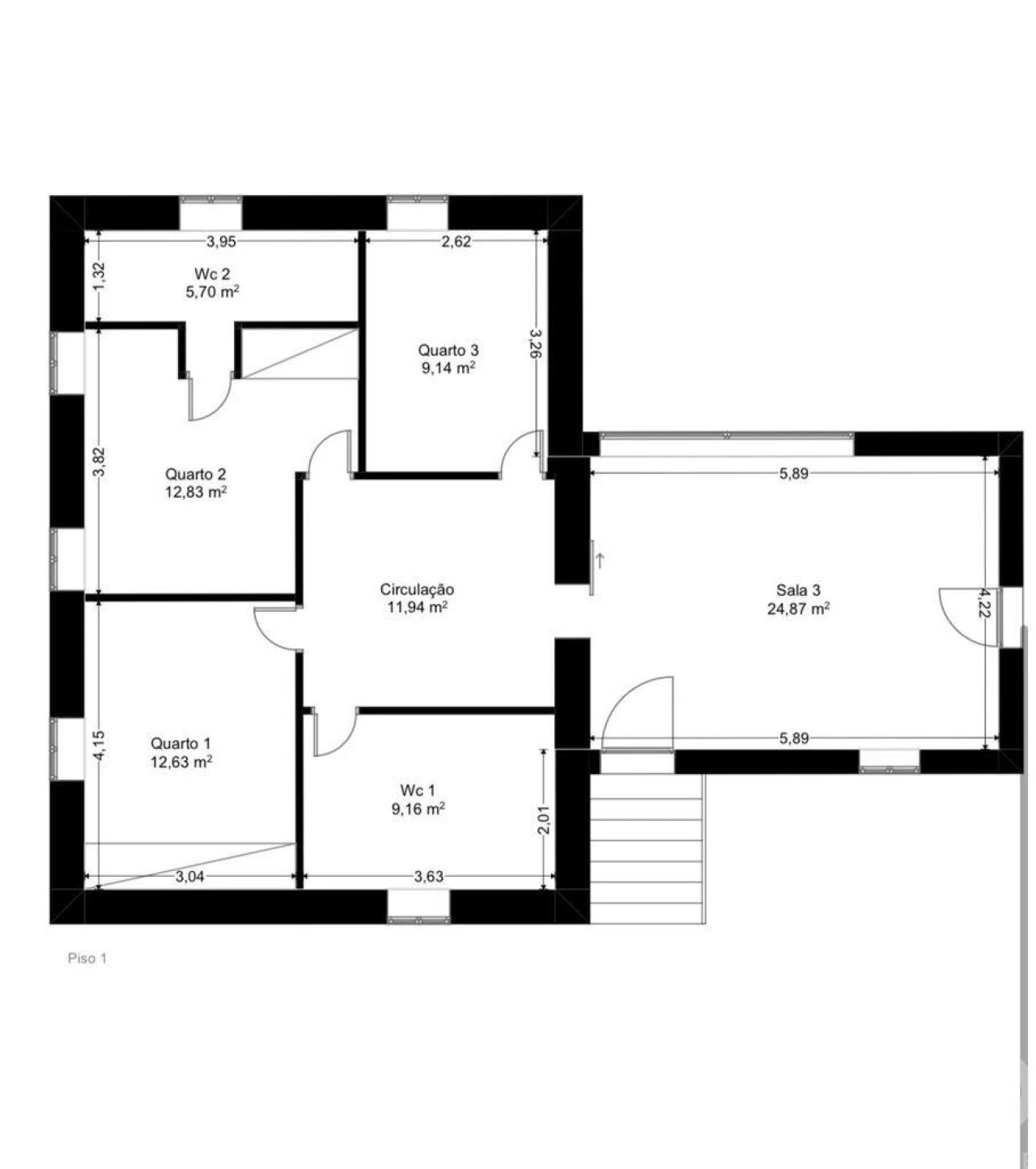 Moradia T3 para Venda em Outeiro Foto 25