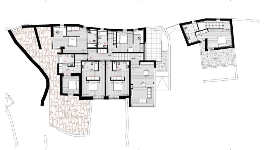 Quinta T6 para Venda em Termas de São Vicente Foto 39