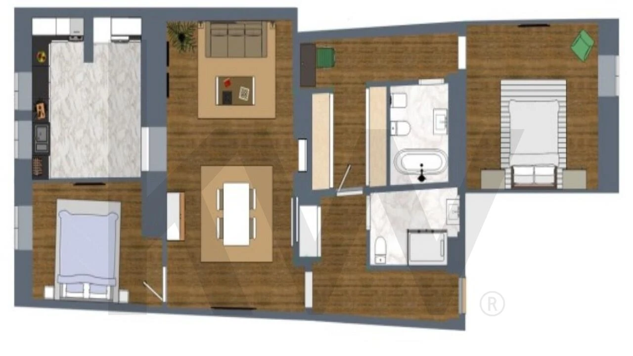 Apartamento T2 para Venda em São Bento do Cortiço e Santo Estêvão Foto 9