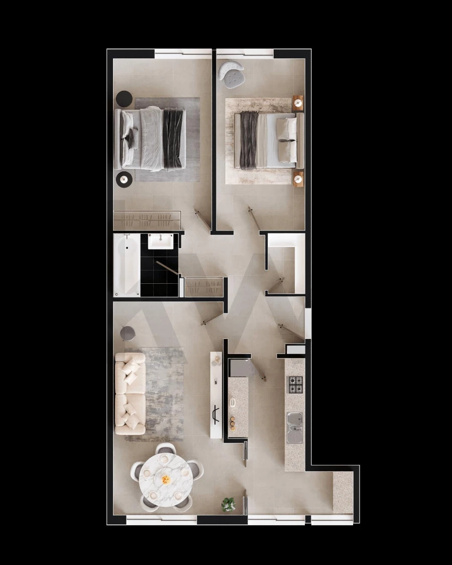 Apartamento T2 para Arrendamento em Alenquer (Santo Estêvão e Triana) Foto 2