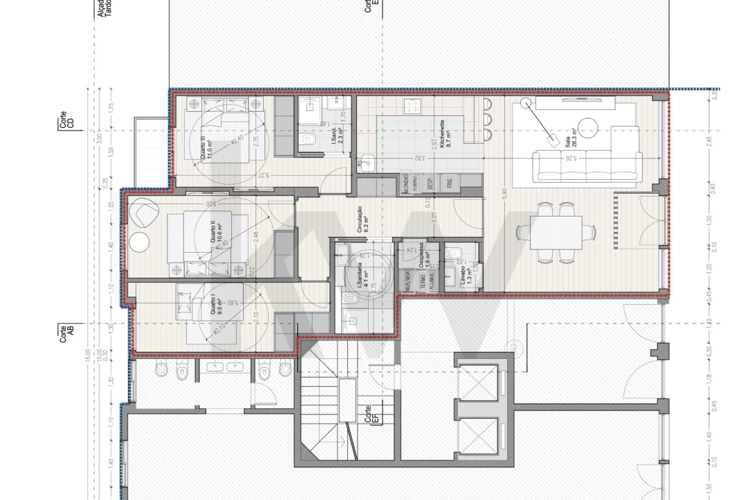 Apartamento T3 para Venda em Queluz e Belas Foto 15