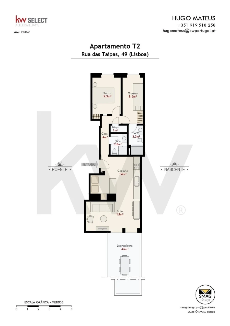 Apartamento T3 para Venda em Santo António Foto 33