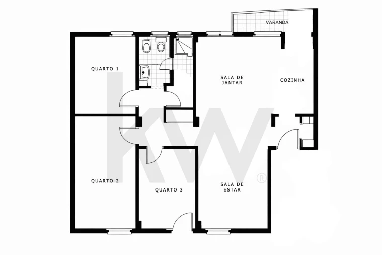 Apartamento T4 para Venda em Águas Livres Foto 24