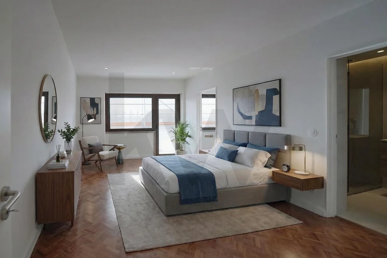 Apartamento T3 para Arrendamento em Avenidas Novas Foto 8