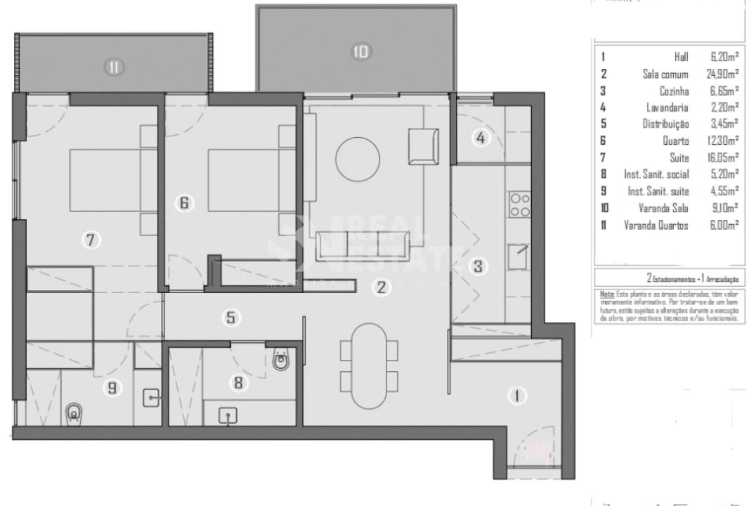 Apartamento T2 para Venda em São Martinho Foto 44