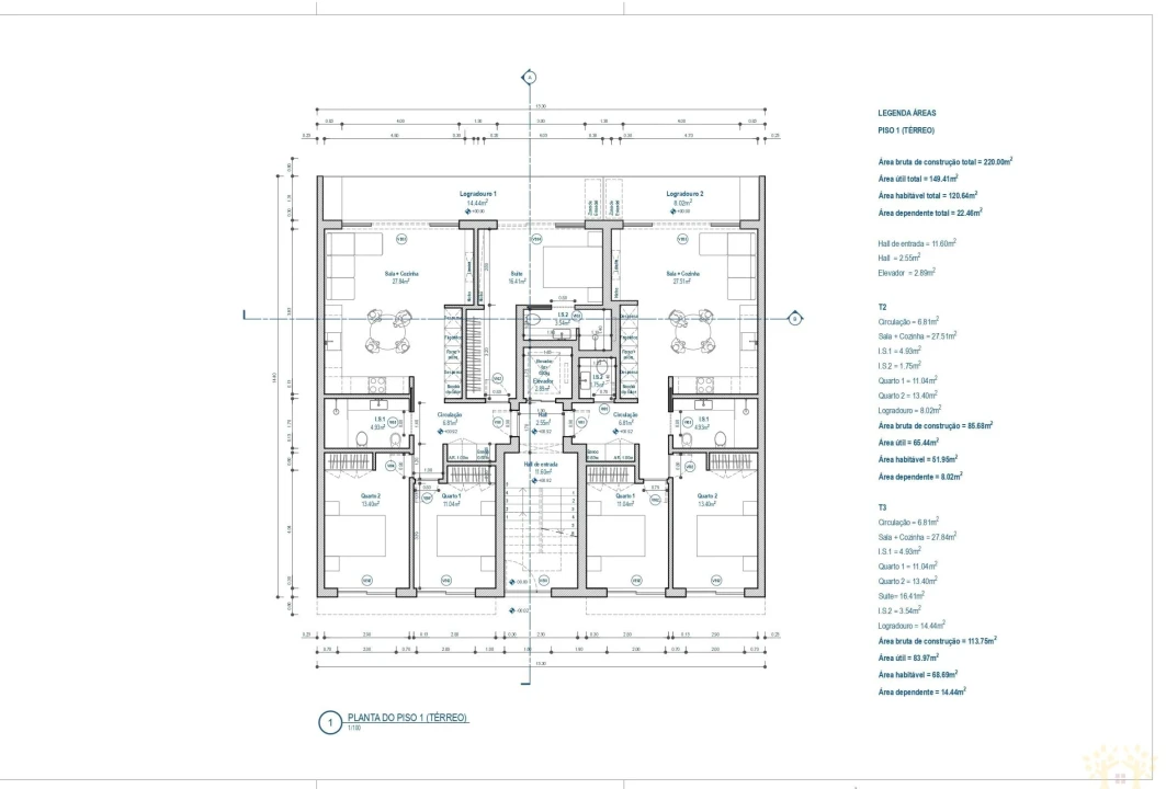 Apartamento T3 para Venda em Conceição e Cabanas de Tavira Foto 23