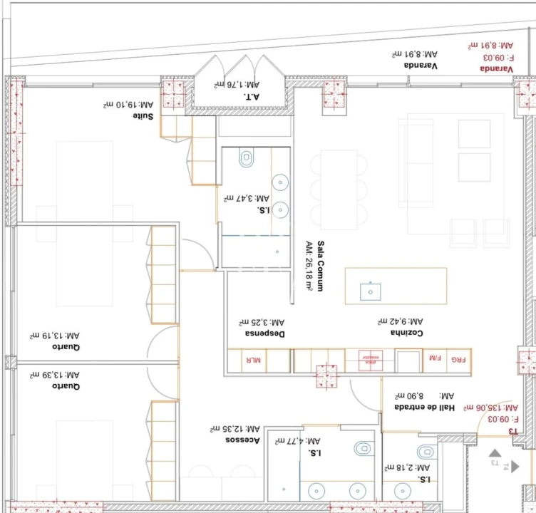 Apartamento T3 para Venda em Ramalde Foto 33