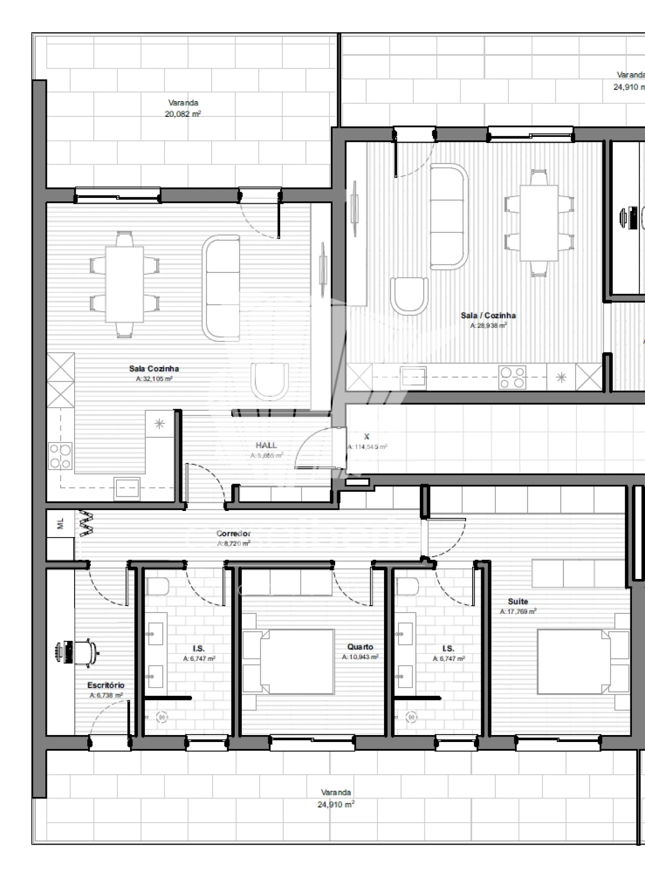 Apartamento T2 para Venda em Armação de Pera Foto 26