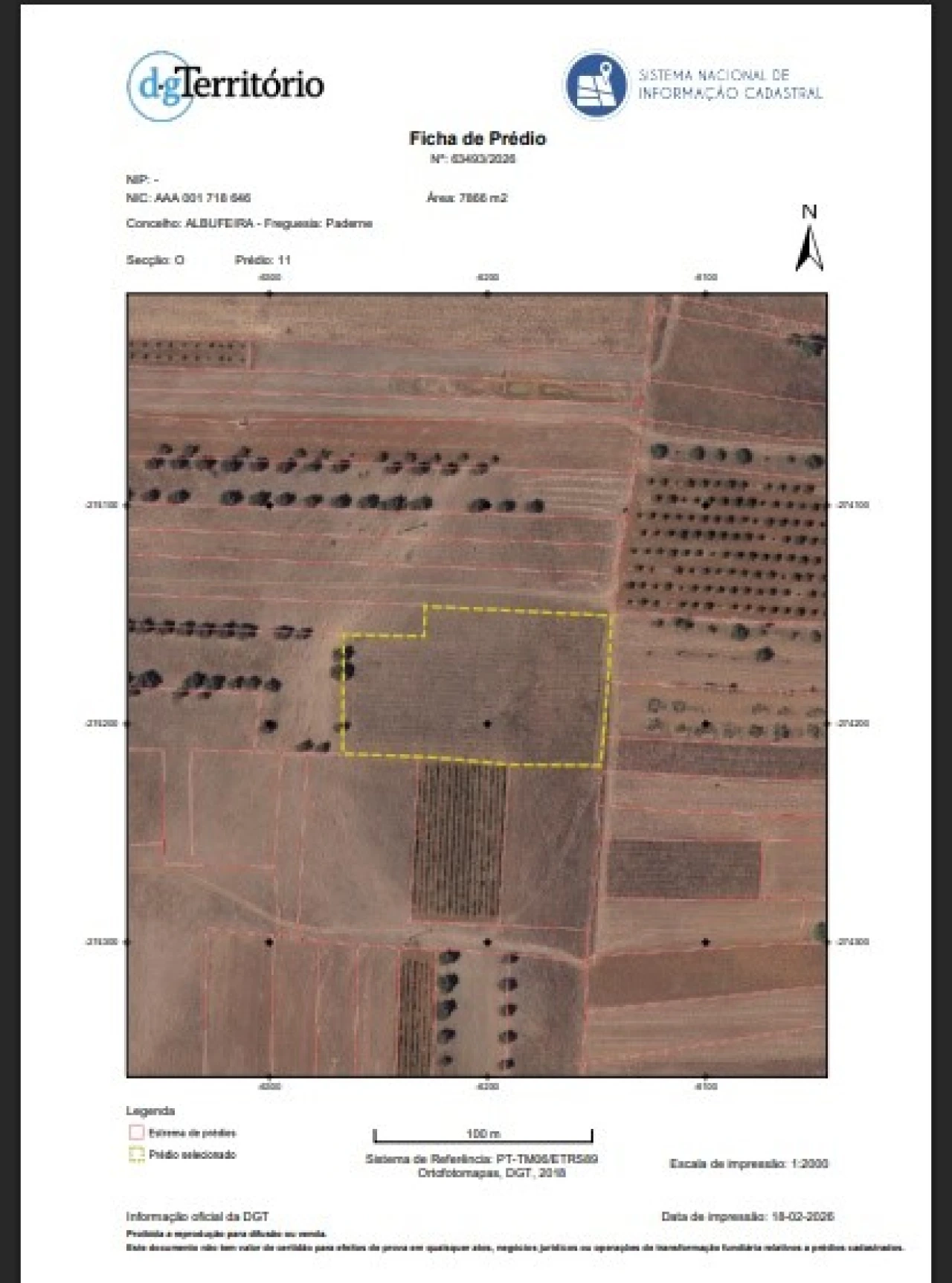 Terreno Agricola ou Rústico para Venda em Paderne Foto 25