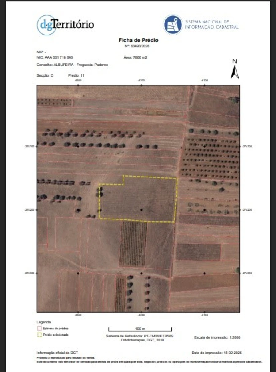 Terreno Agricola ou Rústico para Venda em Paderne Foto 25