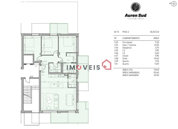 Apartamento T3 para Venda em Nossa Senhora da Piedade Foto 15
