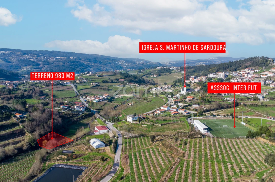 Terreno para Venda em São Martinho de Sardoura Foto 19