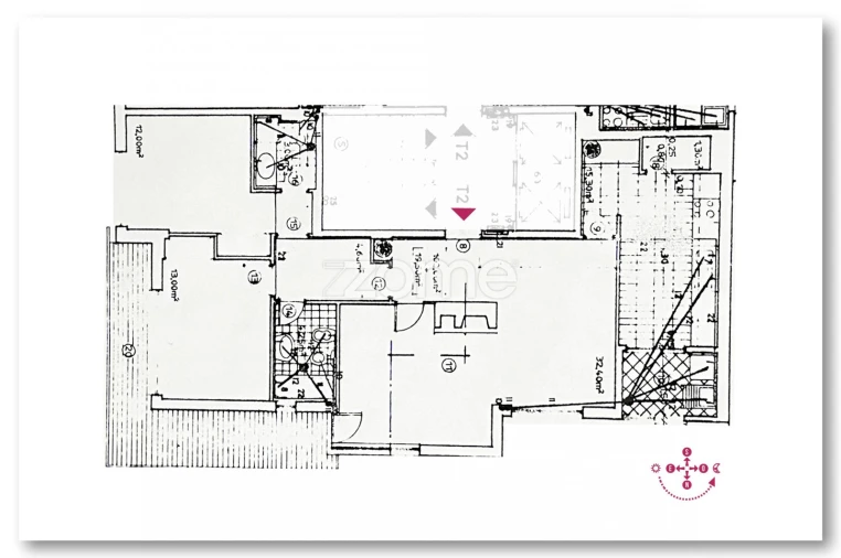 Apartamento T2 para Arrendamento em Ramalde Planta 1