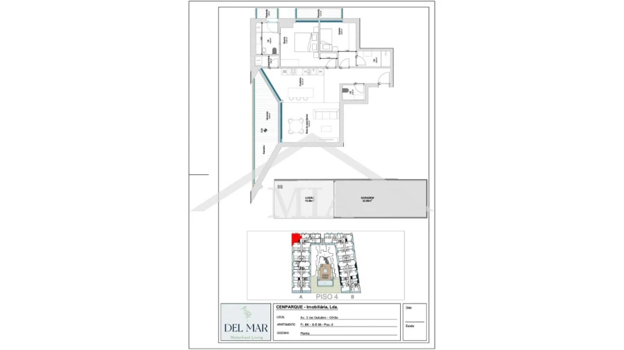 Apartamento T2 para Venda em Olhão Foto 19