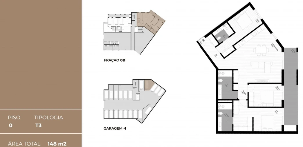 Apartamento T3 para Venda em Pedrouços Foto 14