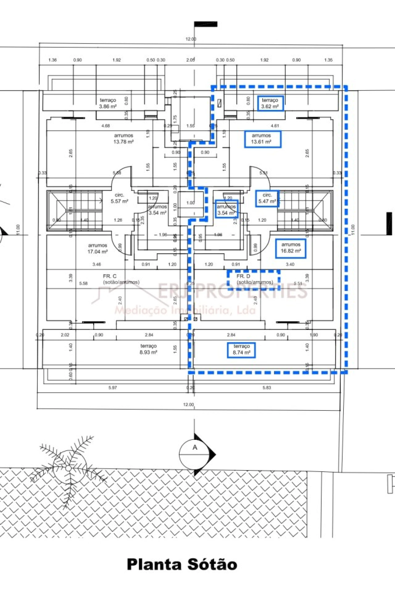 Apartamento T3 para Venda em Altura Foto 3