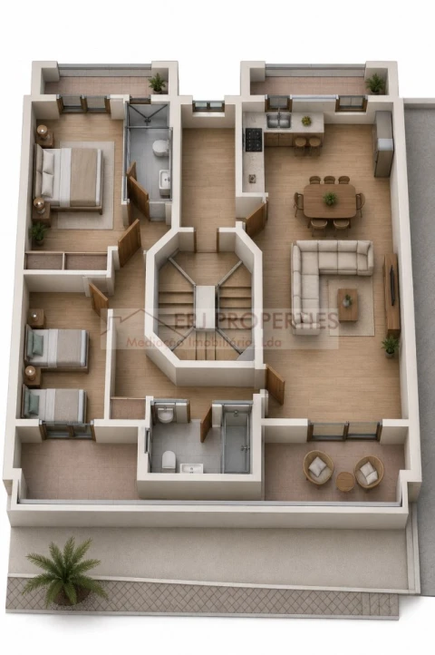 Apartamento T2 para Venda em Altura