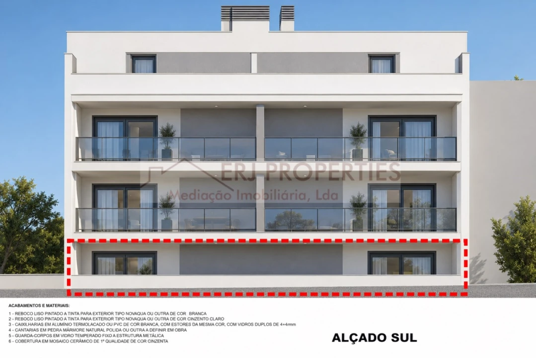 Apartamento T2 para Venda em Altura Foto 3