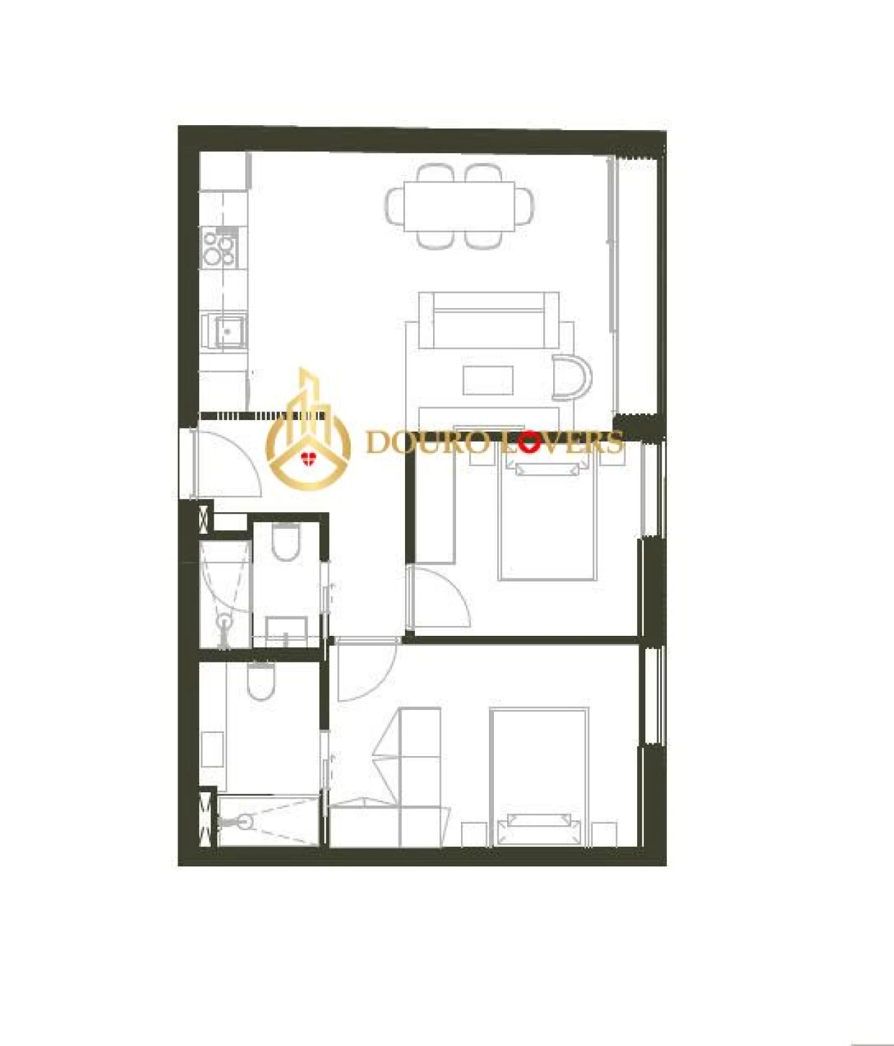 Apartamento T2 para Venda em Matosinhos e Leça da Palmeira Foto 12