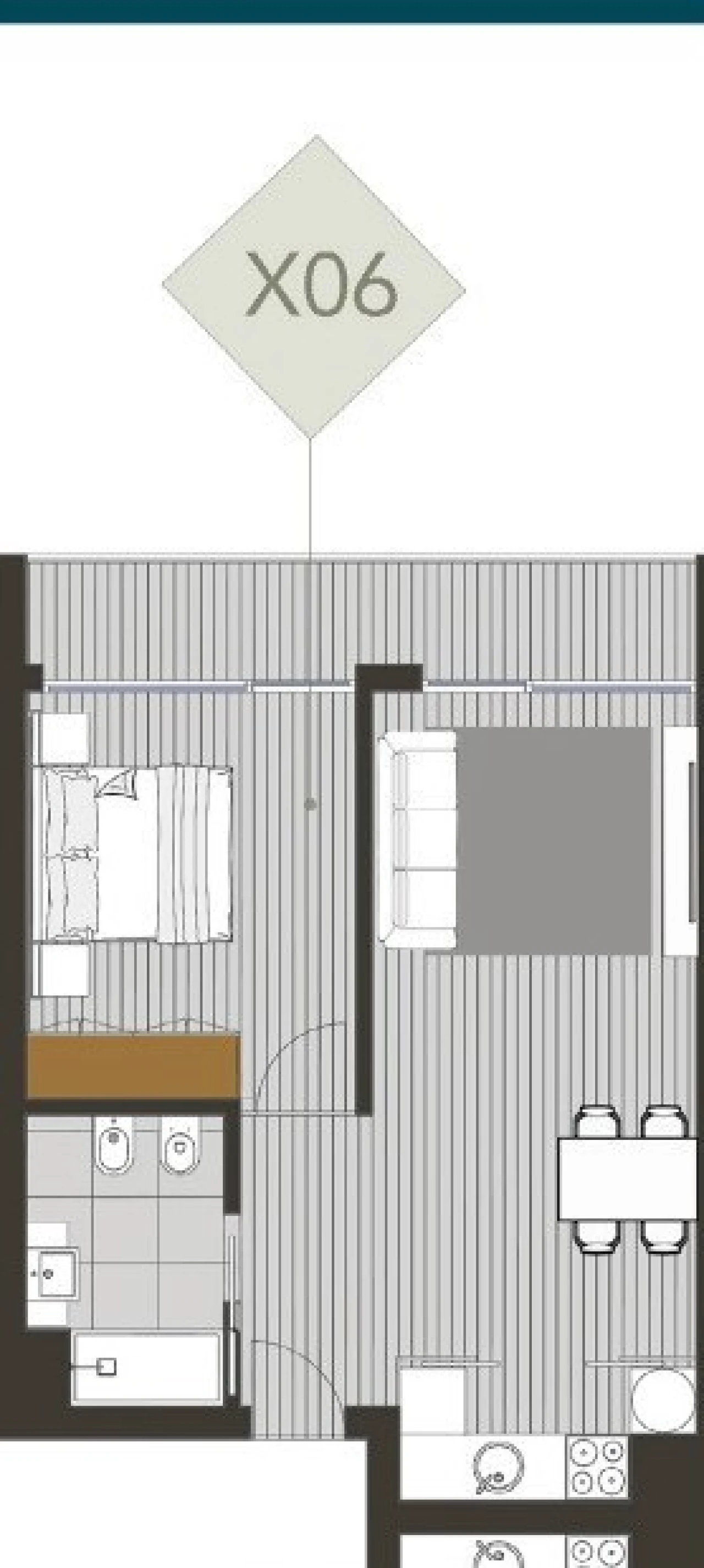 Apartamento T1 para Venda em Pedrouços Foto 16