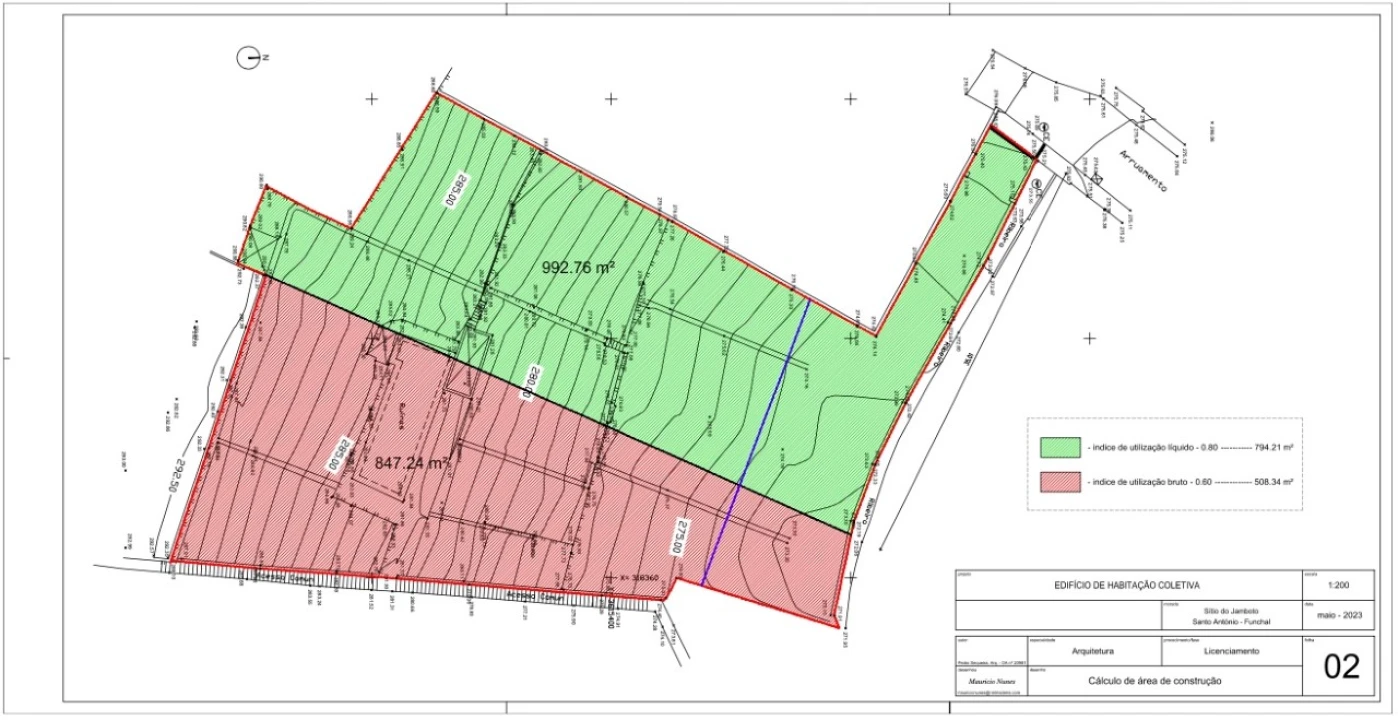 Terreno para Venda em Santo Antonio Planta 2