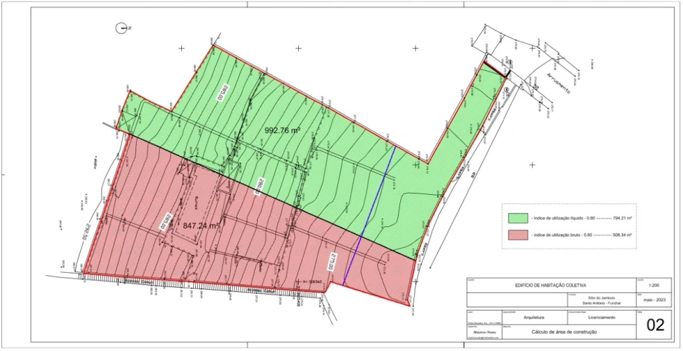 Terreno para Venda em Santo Antonio Planta 2