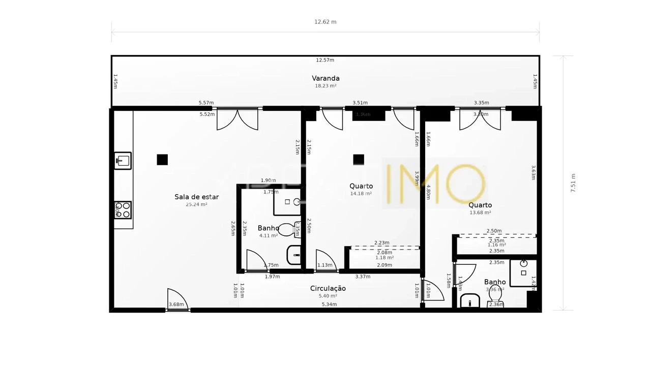 Apartamento T2 para Venda em Lamego (Almacave e Sé) Foto 28