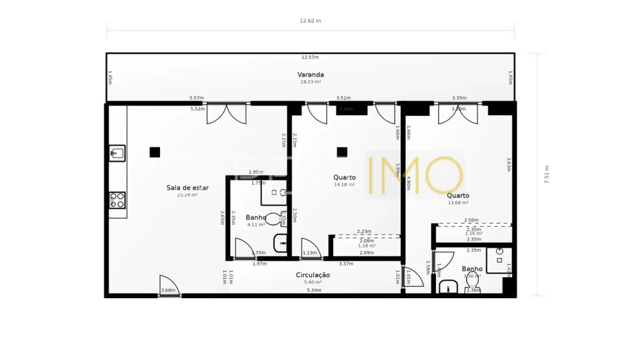 Apartamento T2 para Venda em Lamego (Almacave e Sé) Foto 28