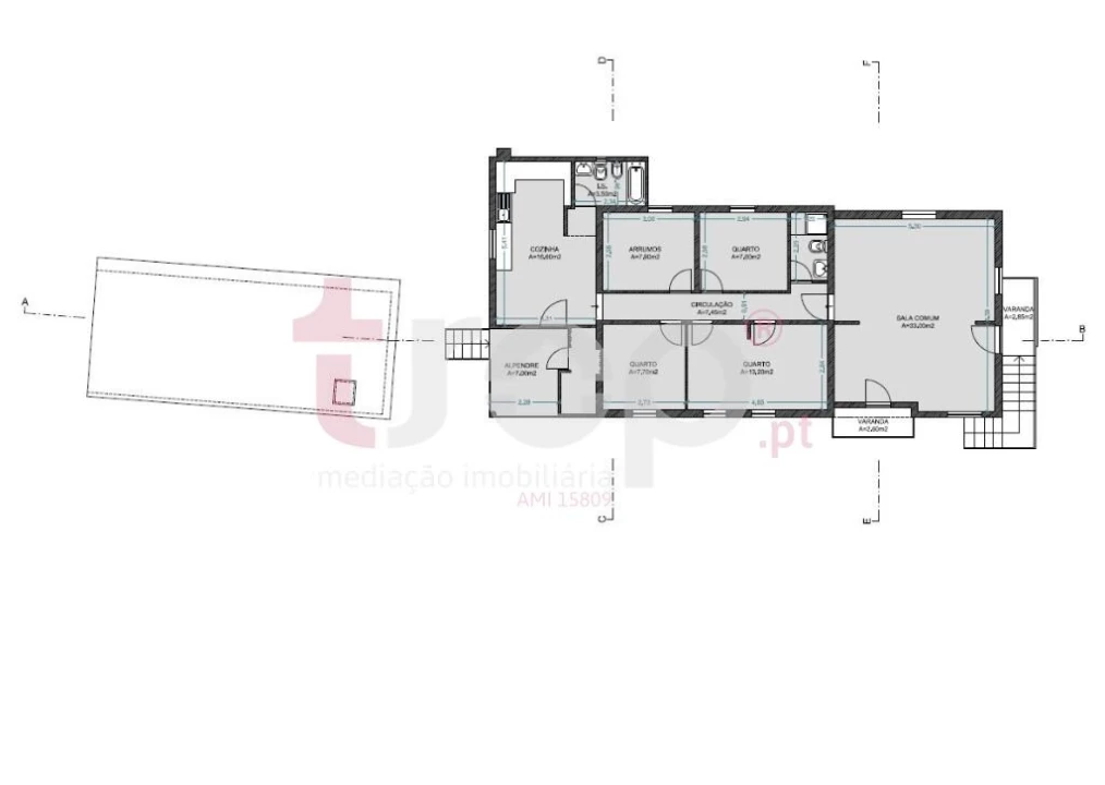 Moradia T3 para Venda em Airo Foto 12