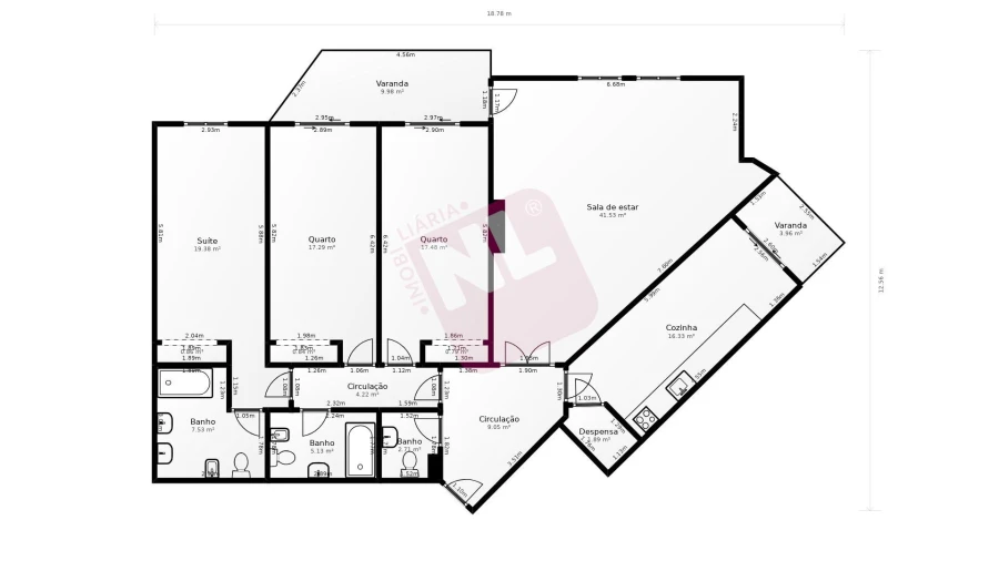 Apartamento T3 para Arrendamento em Carcavelos e Parede Foto 37