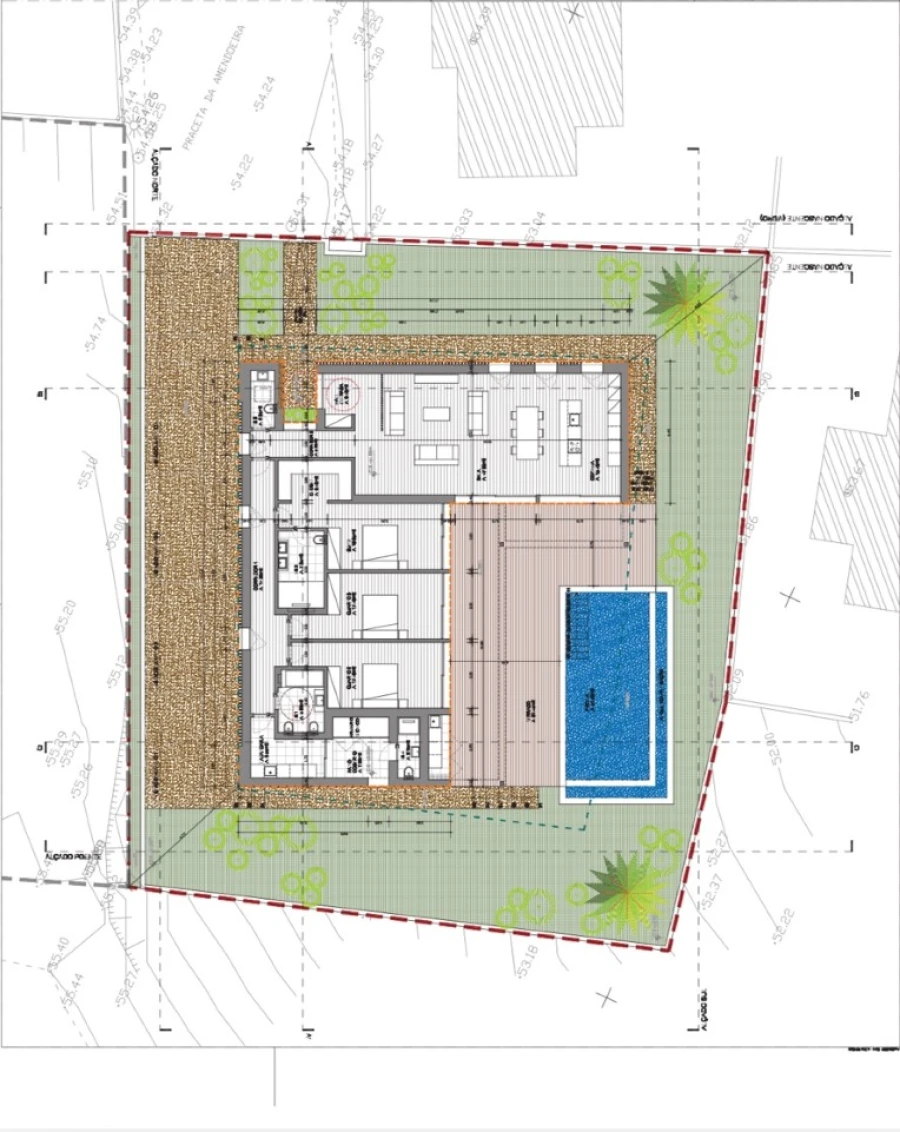 Moradia T3 para Venda em Mexilhoeira Grande Planta 1