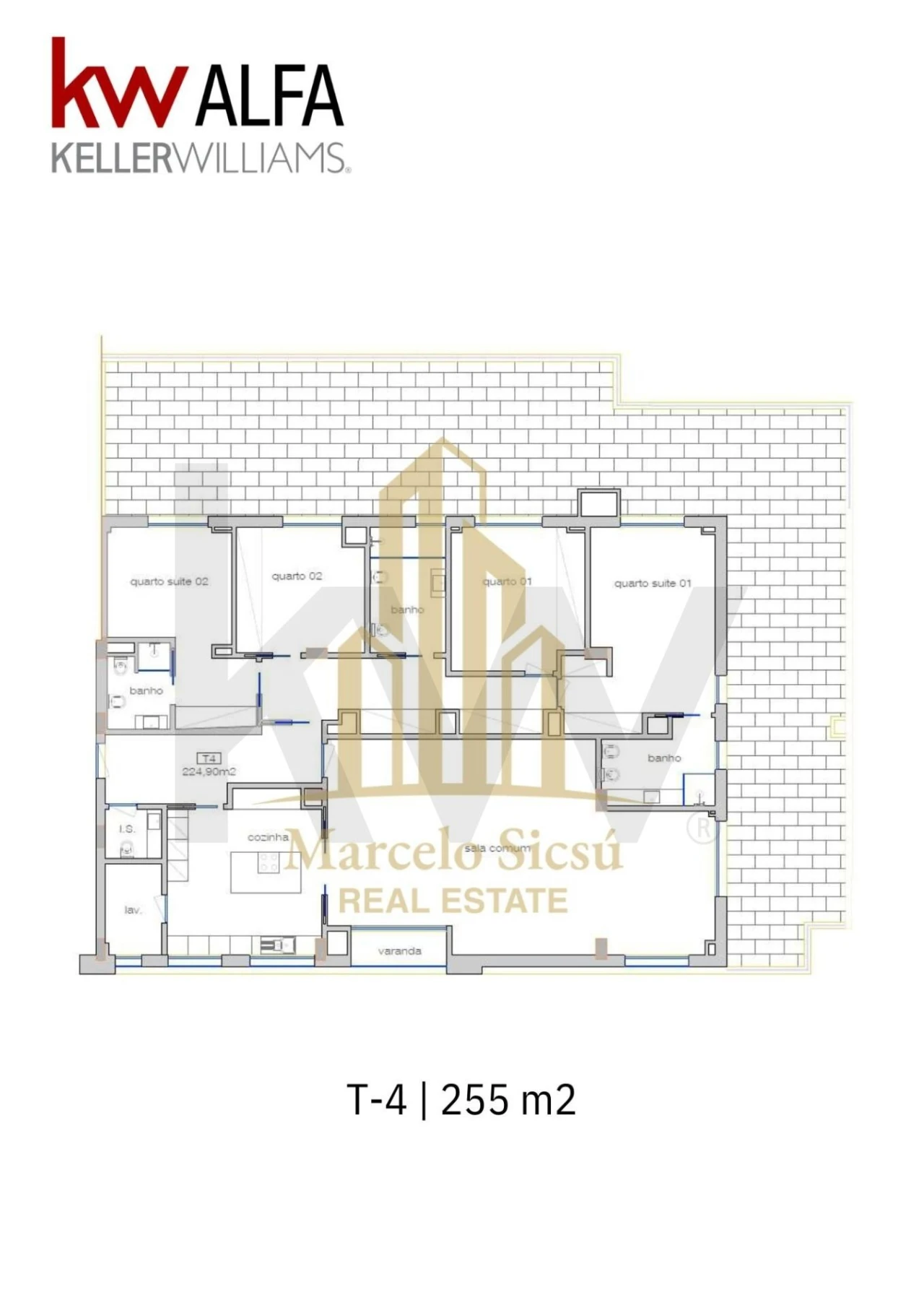 Apartamento T3 para Venda em Cedofeita, Santo Ildefonso, Sé, Miragaia, São Nicolau e Vitória Planta 3