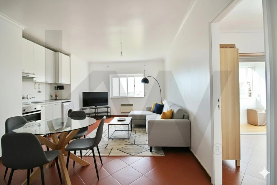 Apartamento T1 para Venda em Carcavelos e Parede Foto 5