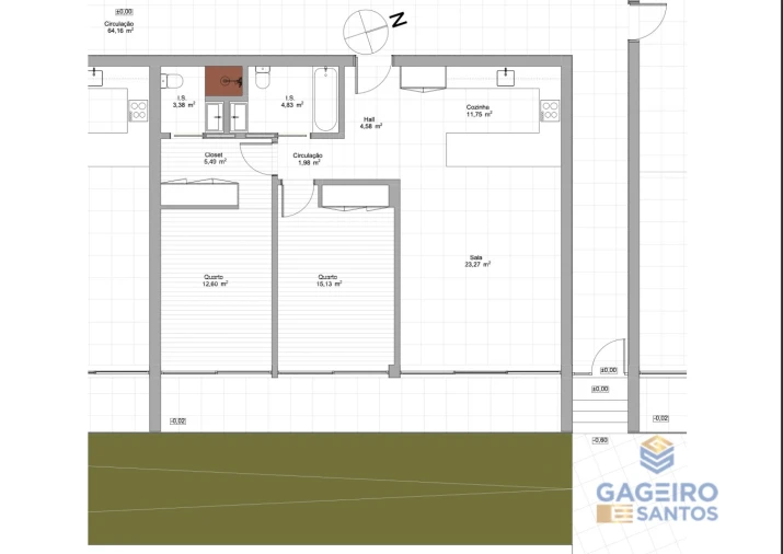 Apartamento T2 para Venda em São Martinho do Porto Foto 7