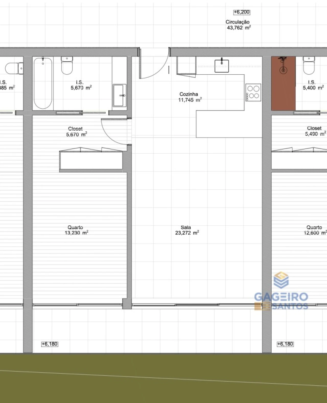 Apartamento T1 para Venda em São Martinho do Porto Foto 7