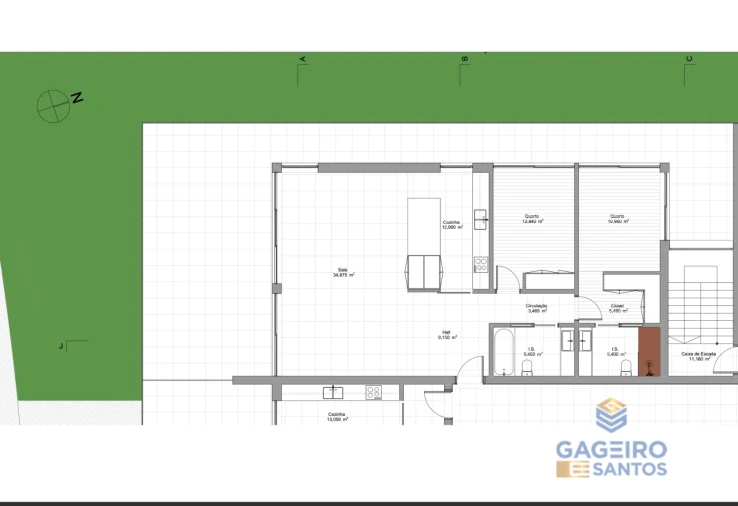 Apartamento T2 para Venda em São Martinho do Porto Foto 7