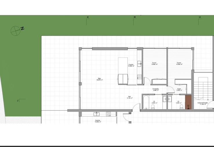 Apartamento T2 para Venda em São Martinho do Porto Planta 1
