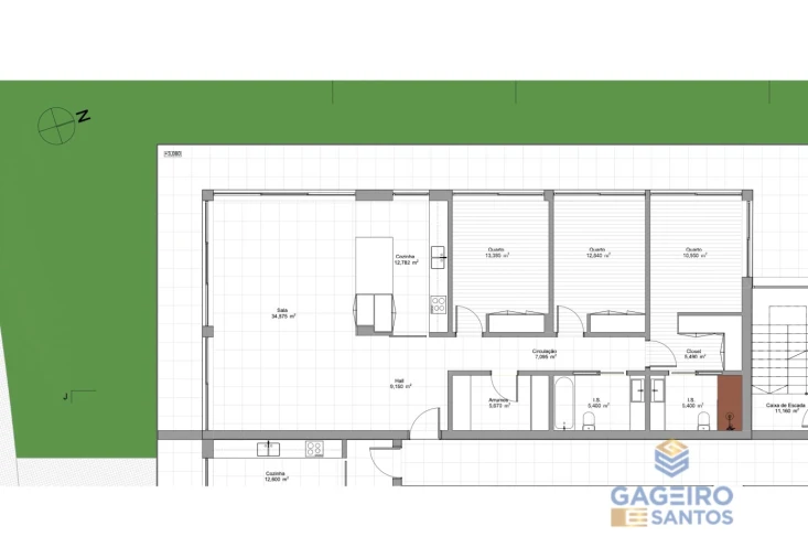 Apartamento T3 para Venda em São Martinho do Porto Foto 7