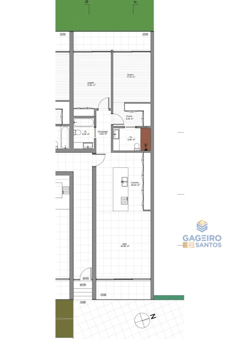 Apartamento T2 para Venda em São Martinho do Porto Foto 7